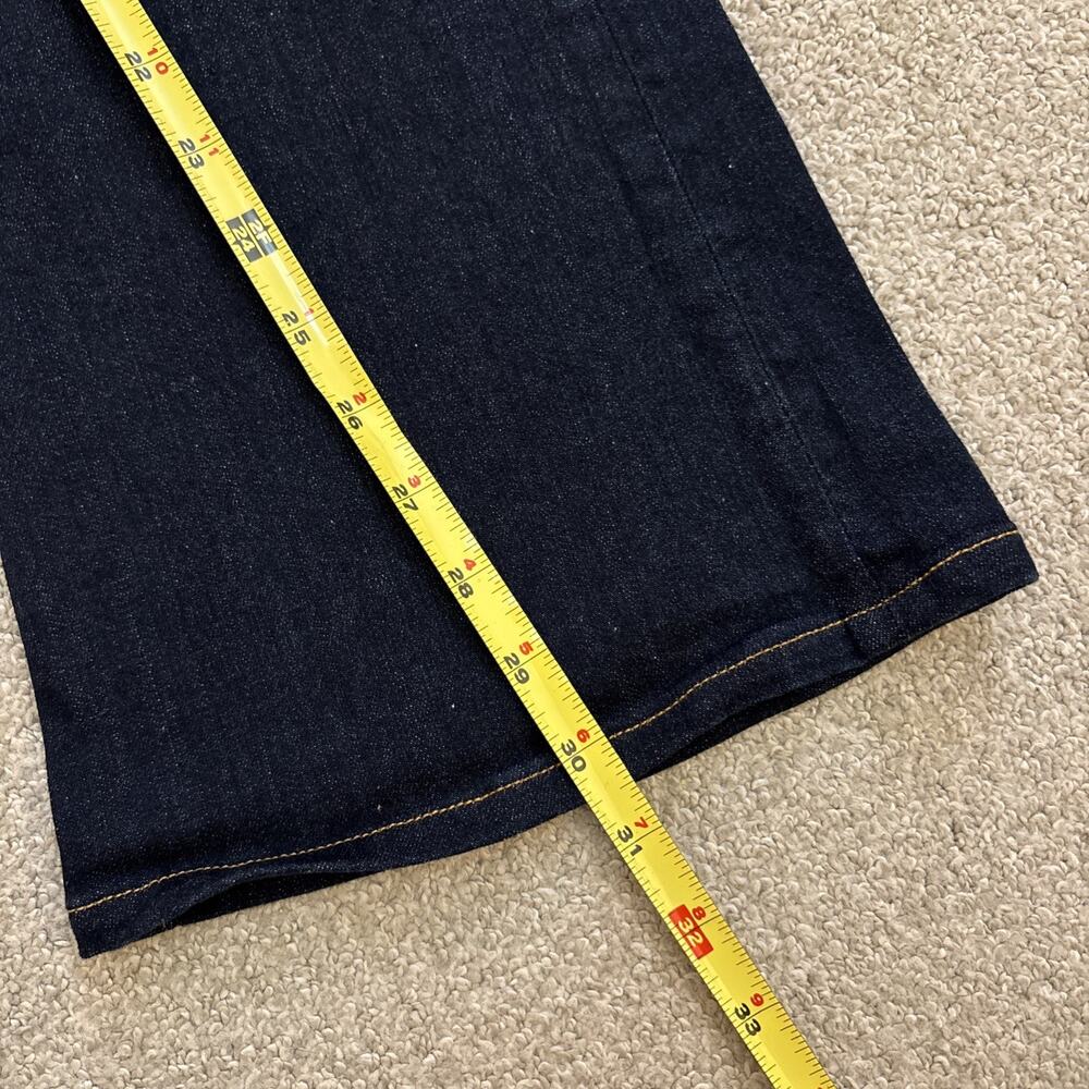Frame Le High Flare High-rise Flared Jeans Women’s Size 29/30 Blue Dark Wash - Picture 8 of 9